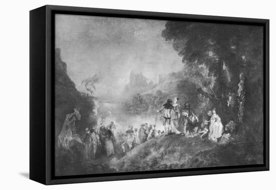 'The Embarkation for the Island of Cytherea', 1717, (1912)-Jean-Antoine Watteau-Framed Premier Image Canvas