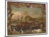 The Embarkation of Don Juan of Austria (Oil on Canvas)-David the Younger Teniers-Mounted Giclee Print