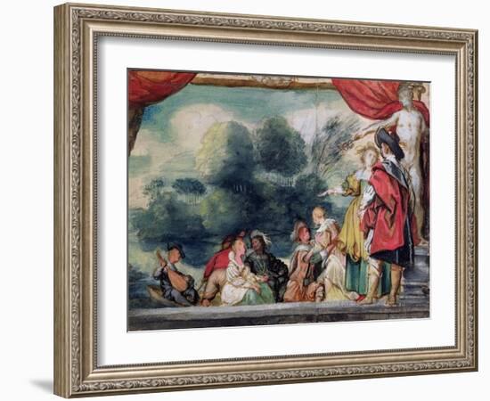 The Embarkment-Jacob Jordaens-Framed Giclee Print