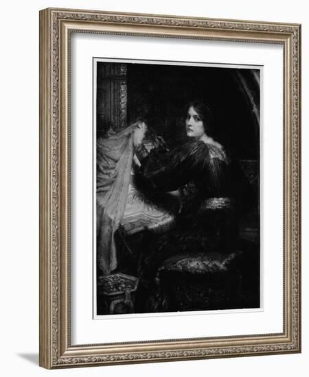 'The Emblem', 1902, (1917)-Frank Dicksee-Framed Giclee Print