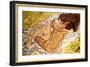 The Embrace, 1917-Egon Schiele-Framed Giclee Print