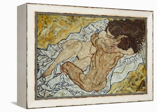 The Embrace (Lovers II,), 1917-Egon Schiele-Framed Premier Image Canvas