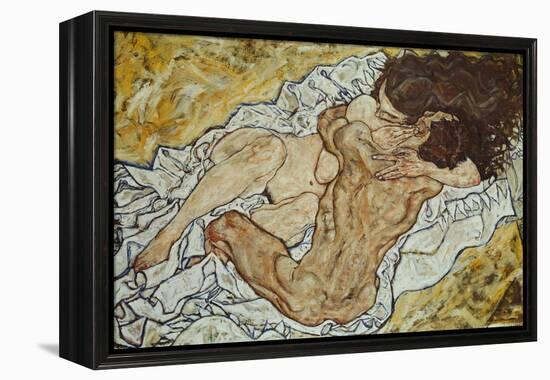 The Embrace (Lovers II,), 1917-Egon Schiele-Framed Premier Image Canvas