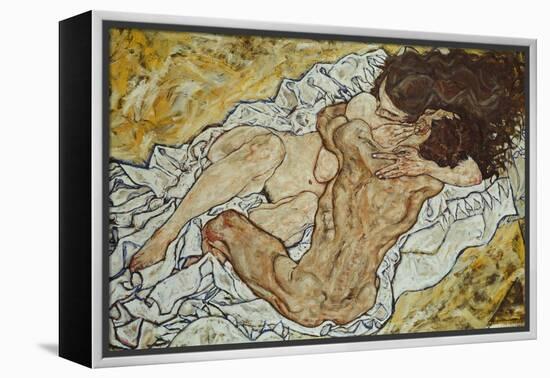 The Embrace (Lovers II,), 1917-Egon Schiele-Framed Premier Image Canvas