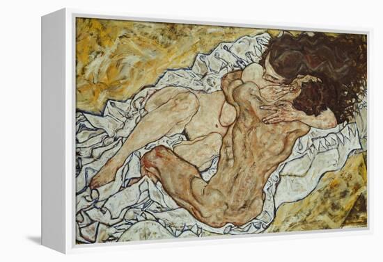 The Embrace (Lovers II,), 1917-Egon Schiele-Framed Premier Image Canvas