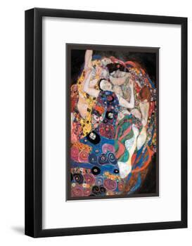 The Embrace-Gustav Klimt-Framed Art Print