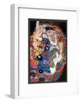 The Embrace-Gustav Klimt-Framed Art Print