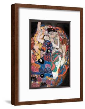 The Embrace-Gustav Klimt-Framed Art Print