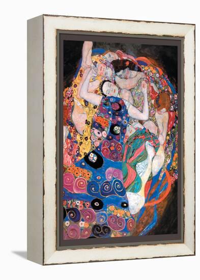 The Embrace-Gustav Klimt-Framed Stretched Canvas