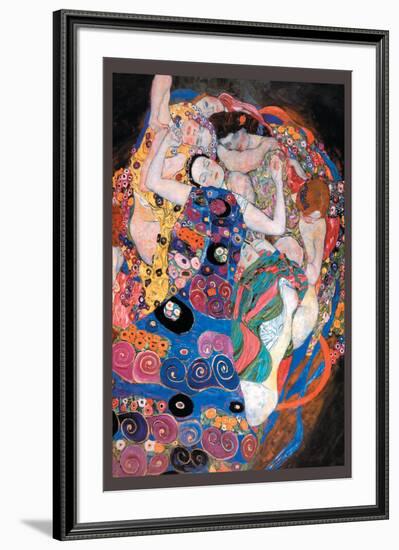 The Embrace-Gustav Klimt-Framed Art Print