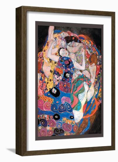 The Embrace-Gustav Klimt-Framed Premium Giclee Print