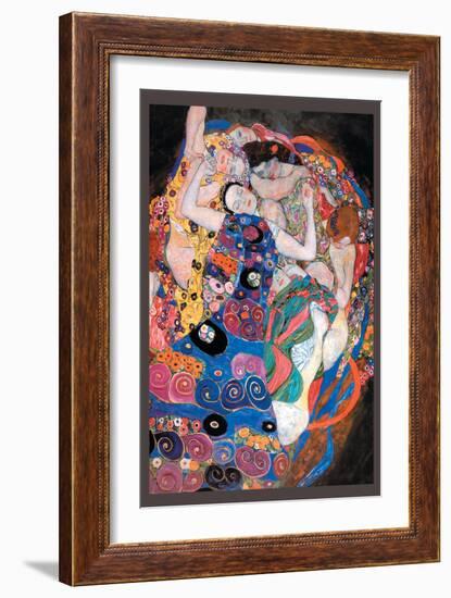 The Embrace-Gustav Klimt-Framed Premium Giclee Print