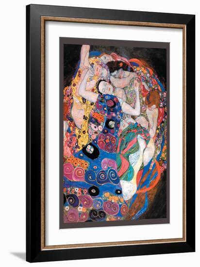 The Embrace-Gustav Klimt-Framed Premium Giclee Print