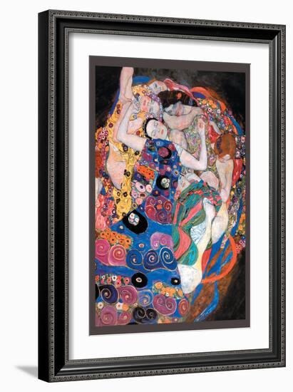 The Embrace-Gustav Klimt-Framed Premium Giclee Print