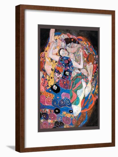 The Embrace-Gustav Klimt-Framed Art Print