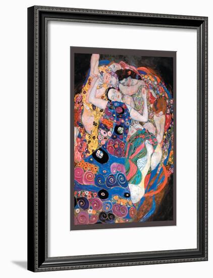 The Embrace-Gustav Klimt-Framed Art Print