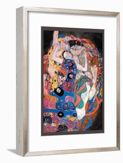 The Embrace-Gustav Klimt-Framed Art Print