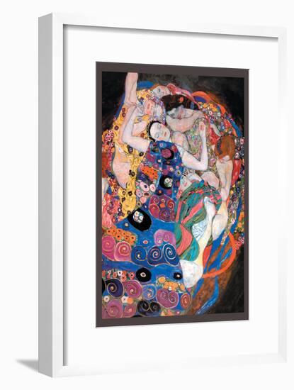 The Embrace-Gustav Klimt-Framed Art Print