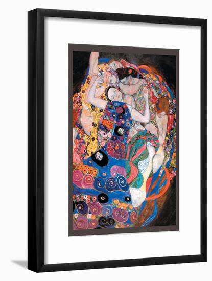 The Embrace-Gustav Klimt-Framed Art Print