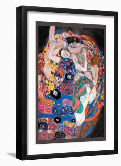 The Embrace-Gustav Klimt-Framed Art Print