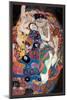 The Embrace-Gustav Klimt-Mounted Art Print