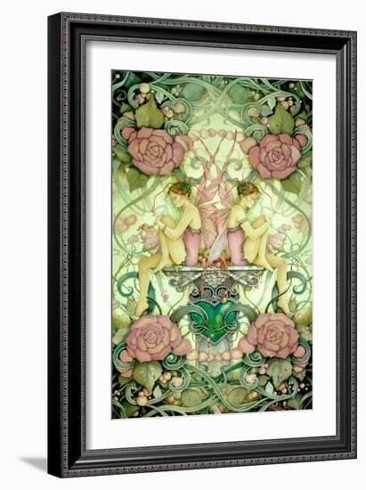 The Emerald Heart-Linda Ravenscroft-Framed Giclee Print