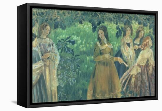 The Emerald Necklace, 1903-04-Viktor Elpidiforovich Borisov-musatov-Framed Premier Image Canvas