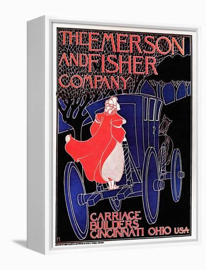 The Emerson And Fisher Company -- Carriage Builders-Frank Hazenplug-Framed Stretched Canvas