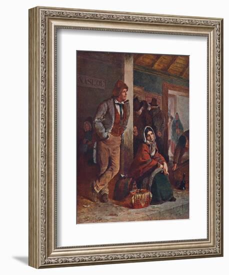 'The Emigrants', 1864 (1906)-Unknown-Framed Giclee Print