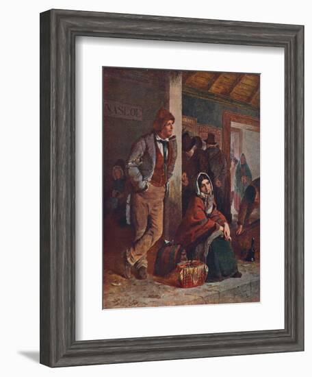 'The Emigrants', 1864 (1906)-Unknown-Framed Giclee Print