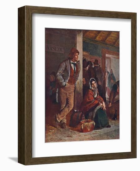 'The Emigrants', 1864 (1906)-Unknown-Framed Giclee Print