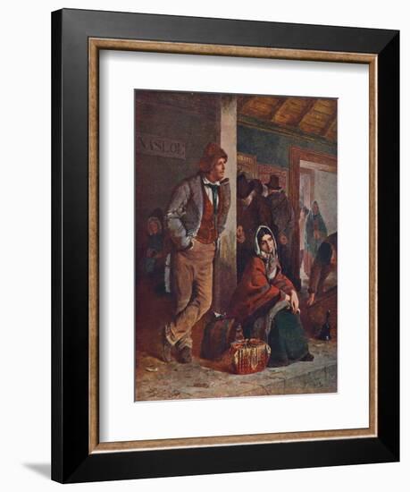 'The Emigrants', 1864 (1906)-Unknown-Framed Giclee Print