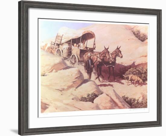 The Emigrants-Harvey William Johnson-Framed Limited Edition