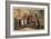 The Emperor Charlemagne Visiting a School, 814-null-Framed Giclee Print