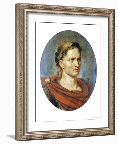 The Emperor Julius Caesar-Peter Paul Rubens-Framed Giclee Print