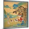 The Emperor Mu Wang (circa 985-circa 907 BC) of the Chou Dynasty in His Chariot-null-Mounted Giclee Print