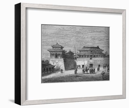 'The Emperor's Palace, Pekin', c1880-Unknown-Framed Giclee Print