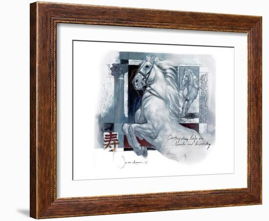 the Emperor-Joadoor-Framed Art Print