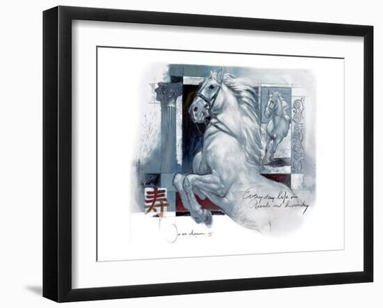 the Emperor-Joadoor-Framed Art Print