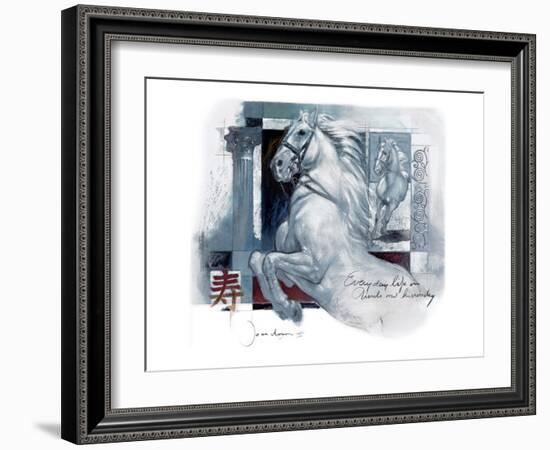 the Emperor-Joadoor-Framed Art Print