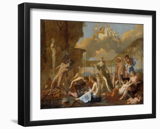 The Empire of Flora, 1631-Nicolas Poussin-Framed Giclee Print