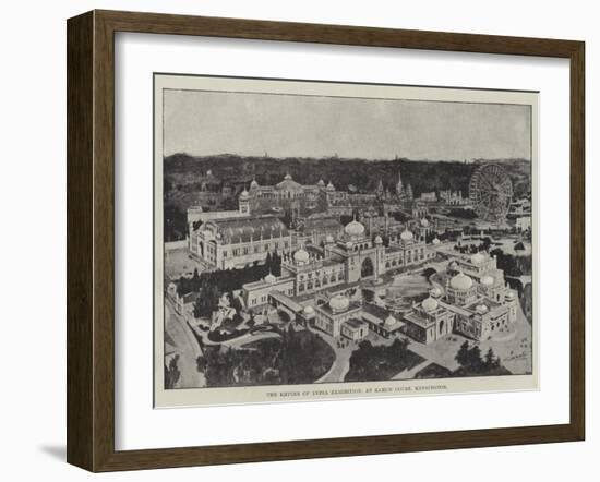 The Empire of India Exhibition, at Earl's Court, Kensington-null-Framed Giclee Print