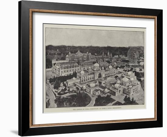 The Empire of India Exhibition, at Earl's Court, Kensington-null-Framed Giclee Print