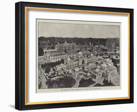 The Empire of India Exhibition, at Earl's Court, Kensington-null-Framed Giclee Print