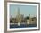 The Empire State Building and Midtown Manhattan Skyline Across the Hudson River, New York City-Amanda Hall-Framed Photographic Print