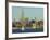 The Empire State Building and Midtown Manhattan Skyline Across the Hudson River, New York City-Amanda Hall-Framed Photographic Print