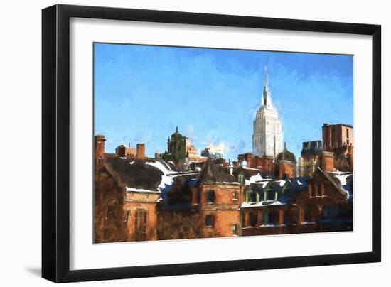 The Empire State Building II-Philippe Hugonnard-Framed Giclee Print