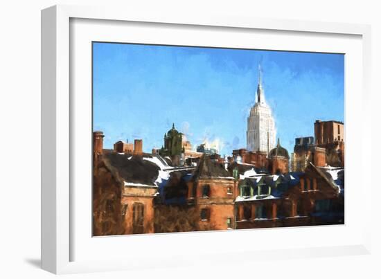 The Empire State Building II-Philippe Hugonnard-Framed Giclee Print