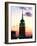 The Empire State Building Illuminated at Night-null-Framed Photographic Print