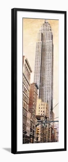 The Empire State Building-Matthew Daniels-Framed Art Print